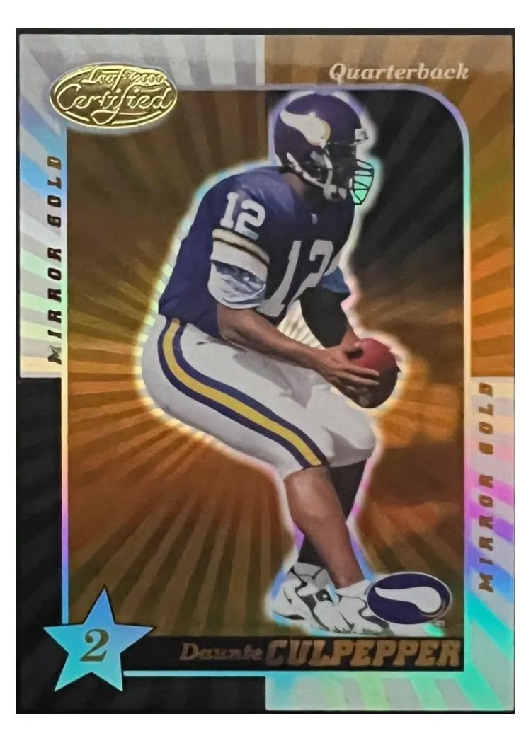 2000 Leaf Certified Daunte Culpepper #129 card