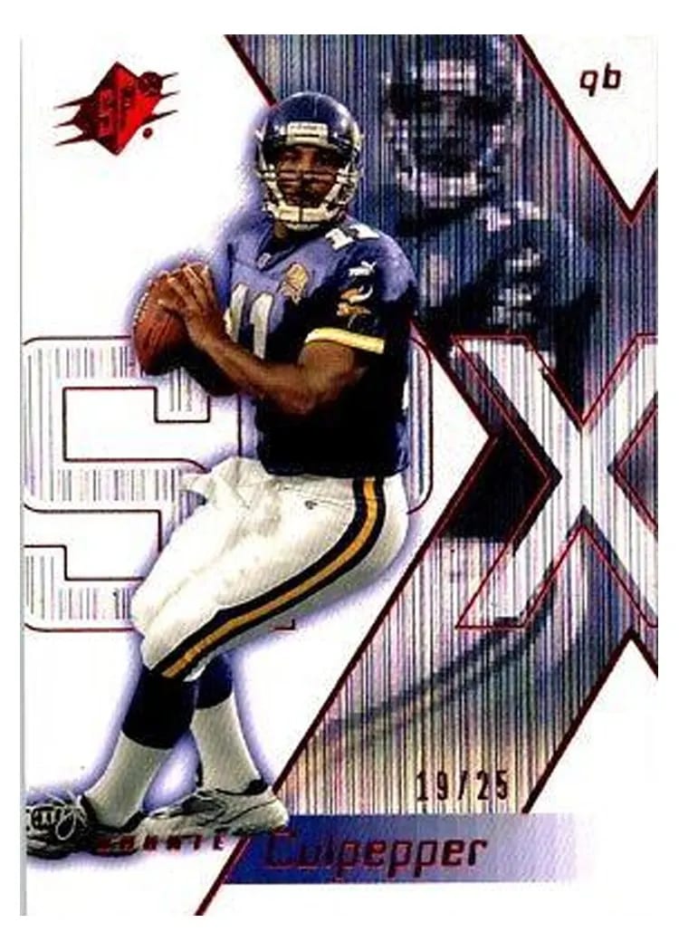 2000 Spx Daunte Culpepper Spectrum #49 card