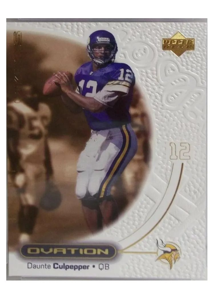 2000 Upper Deck Ovation Daunte Culpepper #32 card