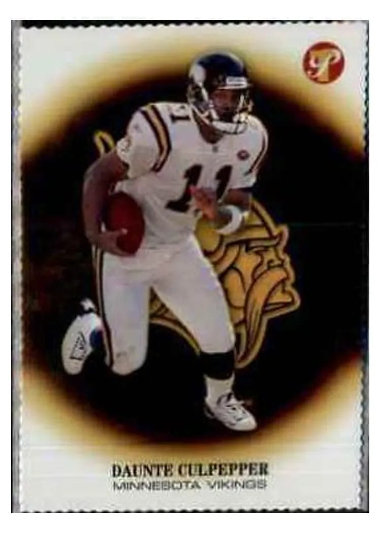2002 Topps Pristine Daunte Culpepper Gold Refractor #5 card