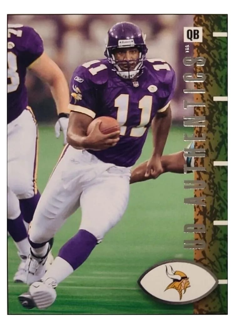 2002 Upper Deck Authentics Daunte Culpepper #47 card