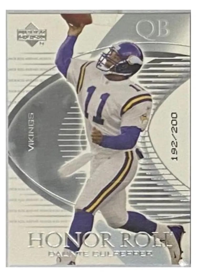 2003 Upper Deck Honor Roll Daunte Culpepper #20 card