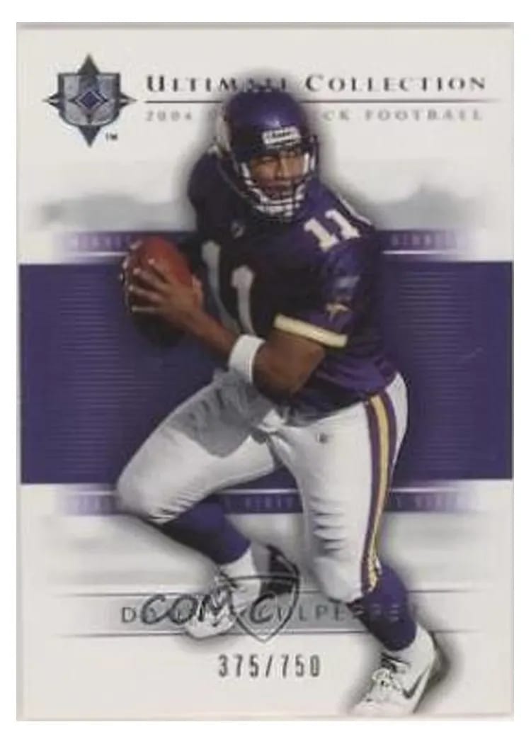 2004 Upper Deck Ultimate Collection Daunte Culpepper #38 card