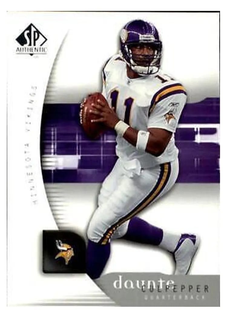 2005 SP Authentic Daunte Culpepper #48 card