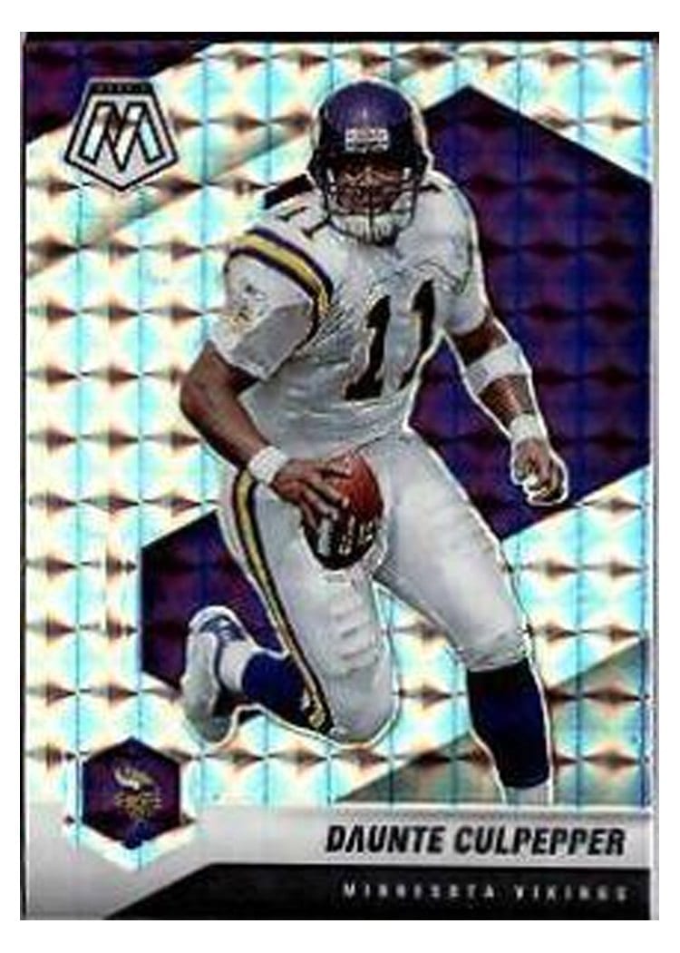 2021 Panini Mosaic Base Set Daunte Culpepper Mosaic #129 card
