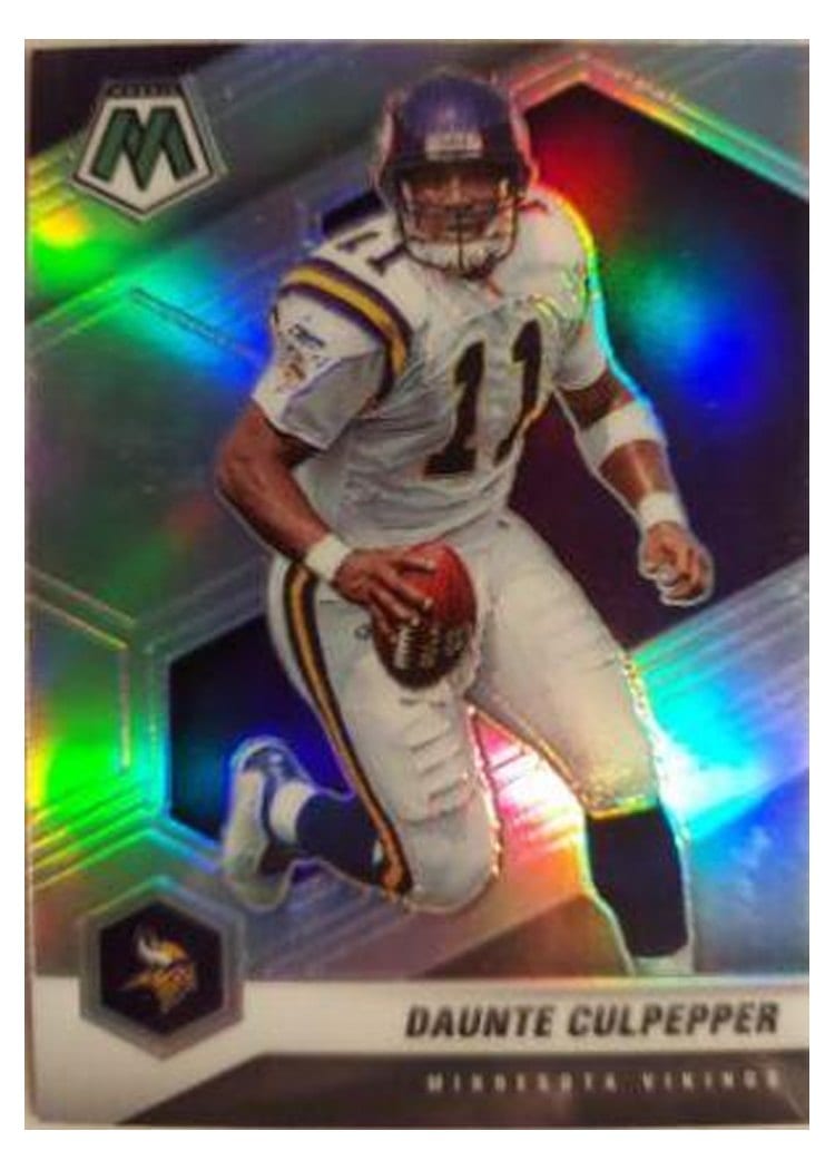 2021 Panini Mosaic Base Set Daunte Culpepper Silver #129 card