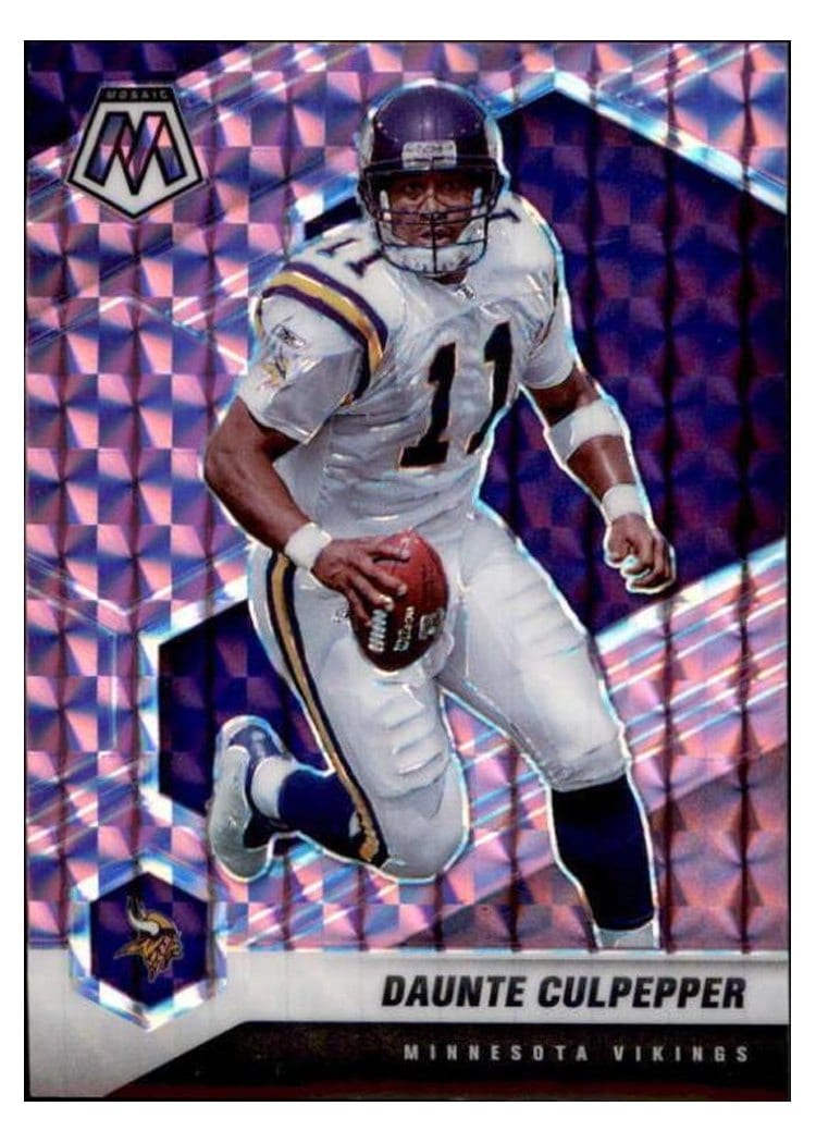 2021 Panini Mosaic Base Set Daunte Culpepper #129 card