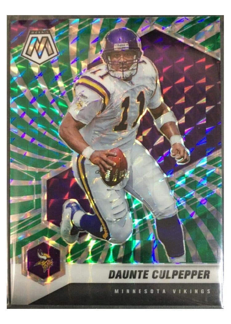 2021 Panini Mosaic Base Set Daunte Culpepper #129 card