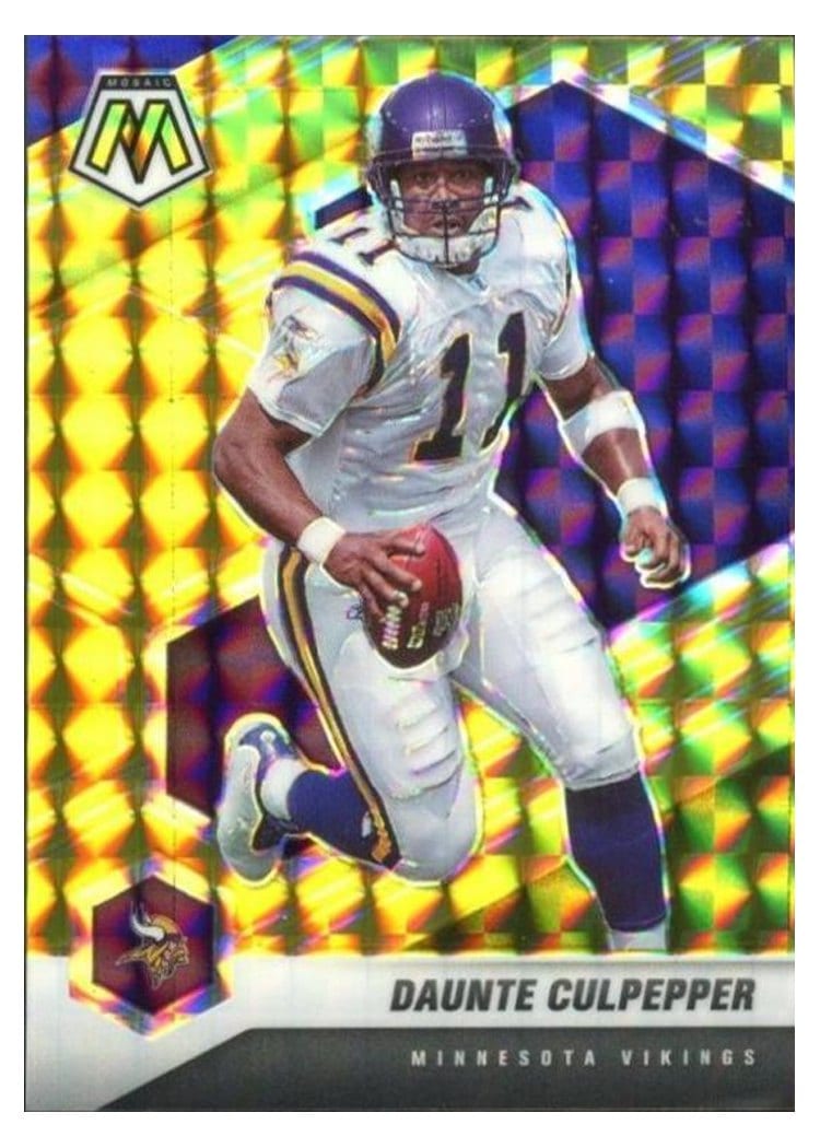 2021 Panini Mosaic Base Set Daunte Culpepper #129 card
