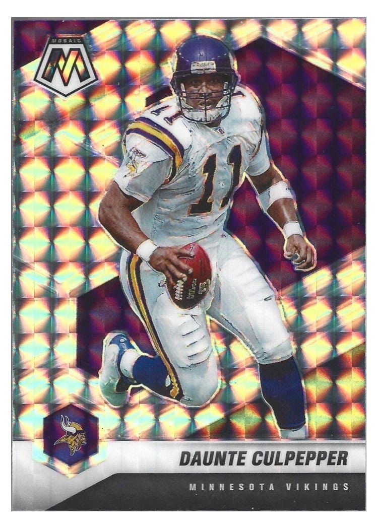 2021 Panini Mosaic Base Set Daunte Culpepper #129 card