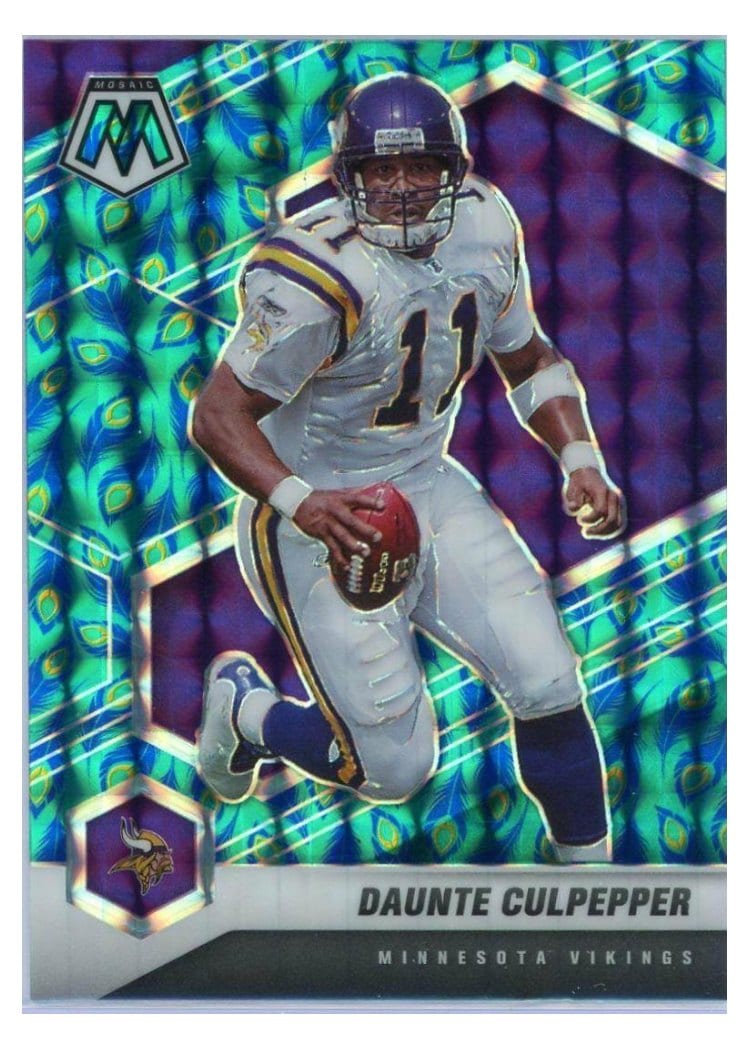 2021 Panini Mosaic Base Set Daunte Culpepper #129 card