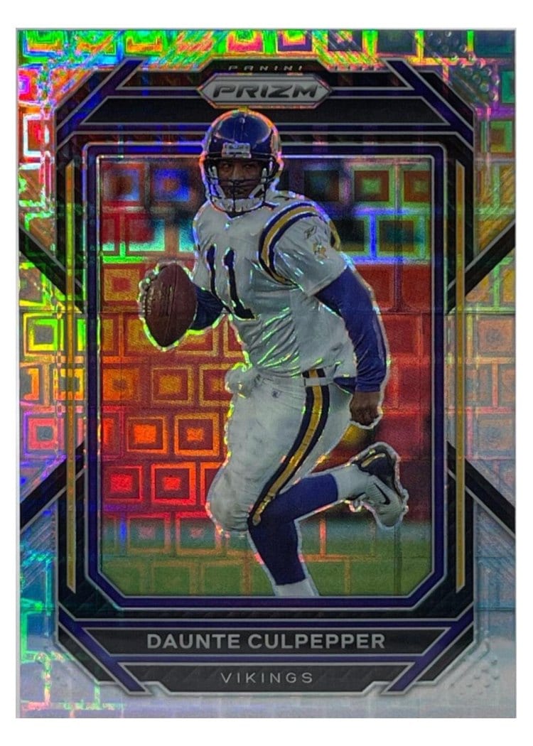 2022 Panini Prizm Base Set Daunte Culpepper #195 card