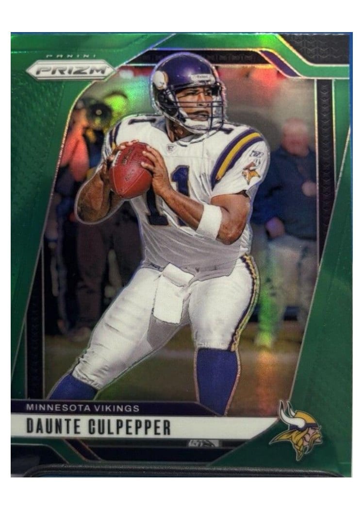 2024 Panini Prizm Base Set Daunte Culpepper Green #193 card