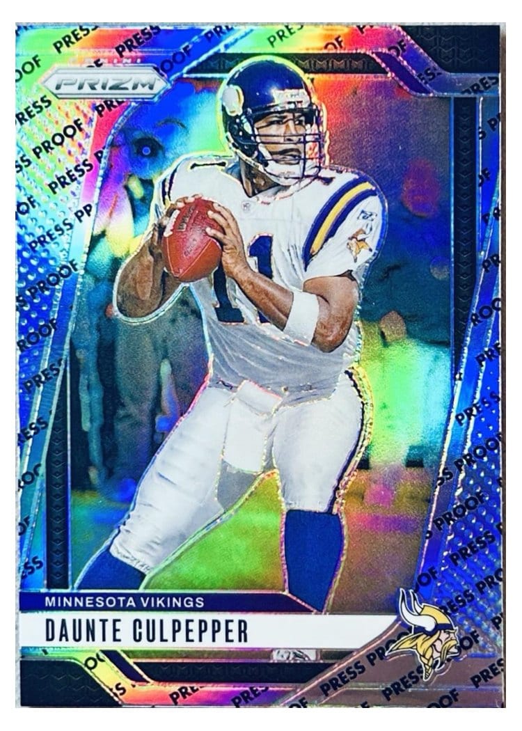 2024 Panini Prizm Base Set Daunte Culpepper Press Proof #193 card