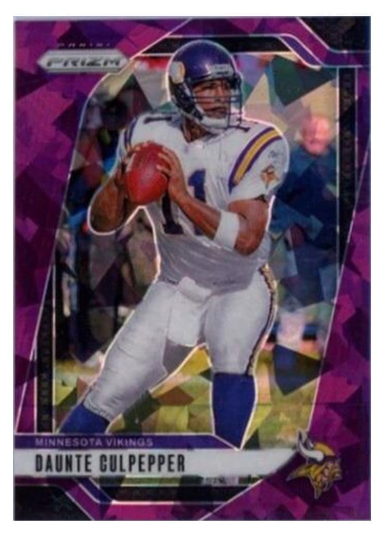 2024 Panini Prizm Base Set Daunte Culpepper Purple Ice #193 card