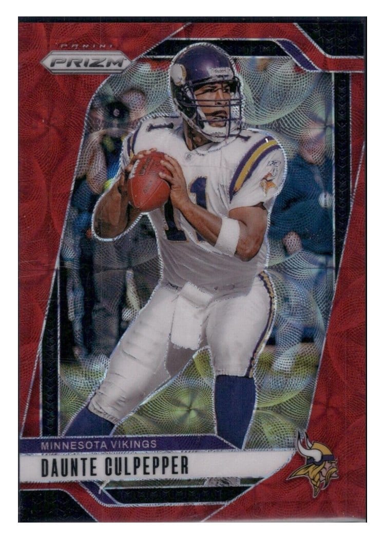 2024 Panini Prizm Base Set Daunte Culpepper Choice Red #193 card
