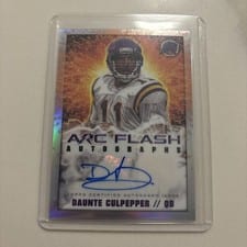 2024 Topps Resurgence Arc Flash Autographs Daunte Culpepper #AFA-DCU card