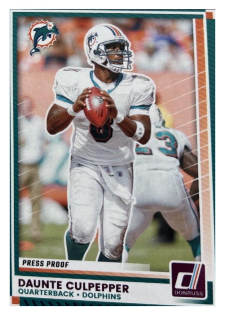 2025 Donruss Base Set Daunte Culpepper #76 card
