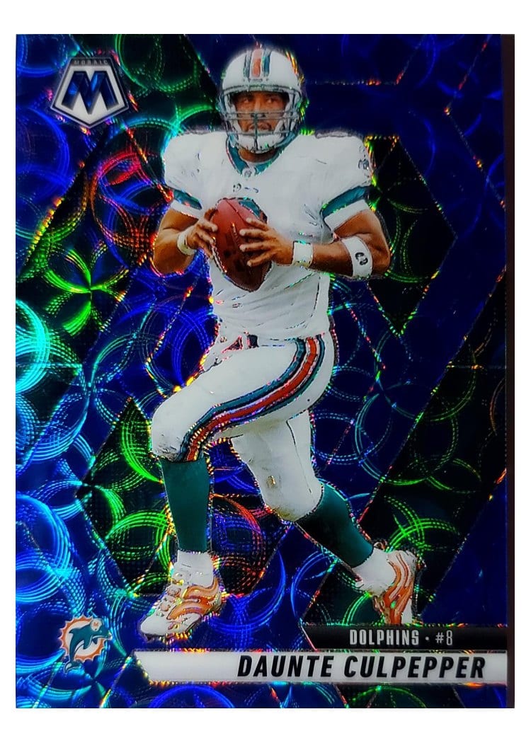 2025 Panini Mosaic Base Set Daunte Culpepper Blue Scope #131 card