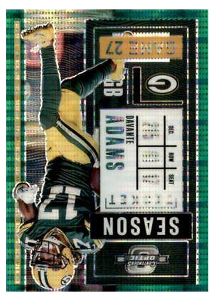 2020 Panini Contenders Optic Davante Adams #22 card