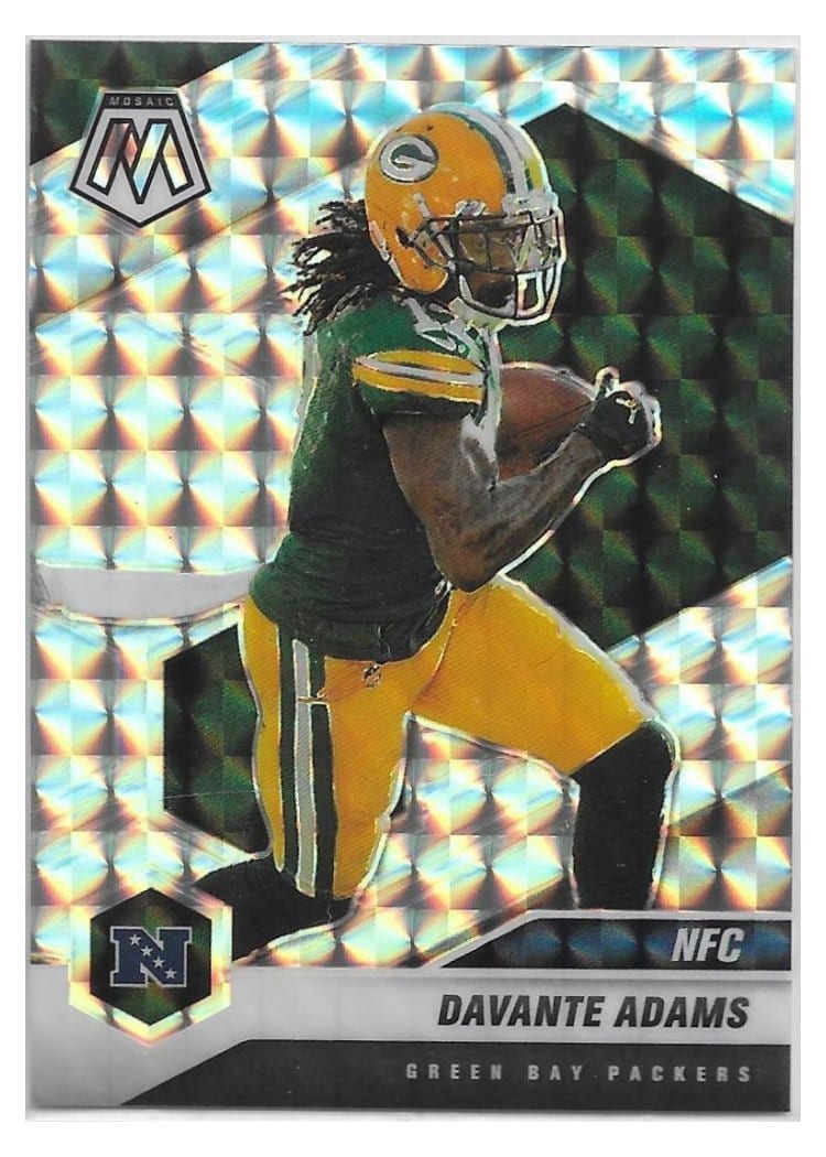 2021 Panini Mosaic Base Set Davante Adams #219 card