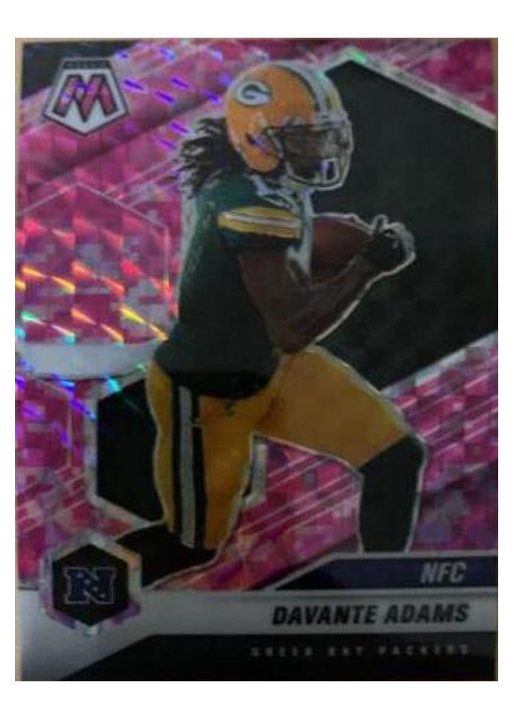 2021 Panini Mosaic Base Set Davante Adams #82 card