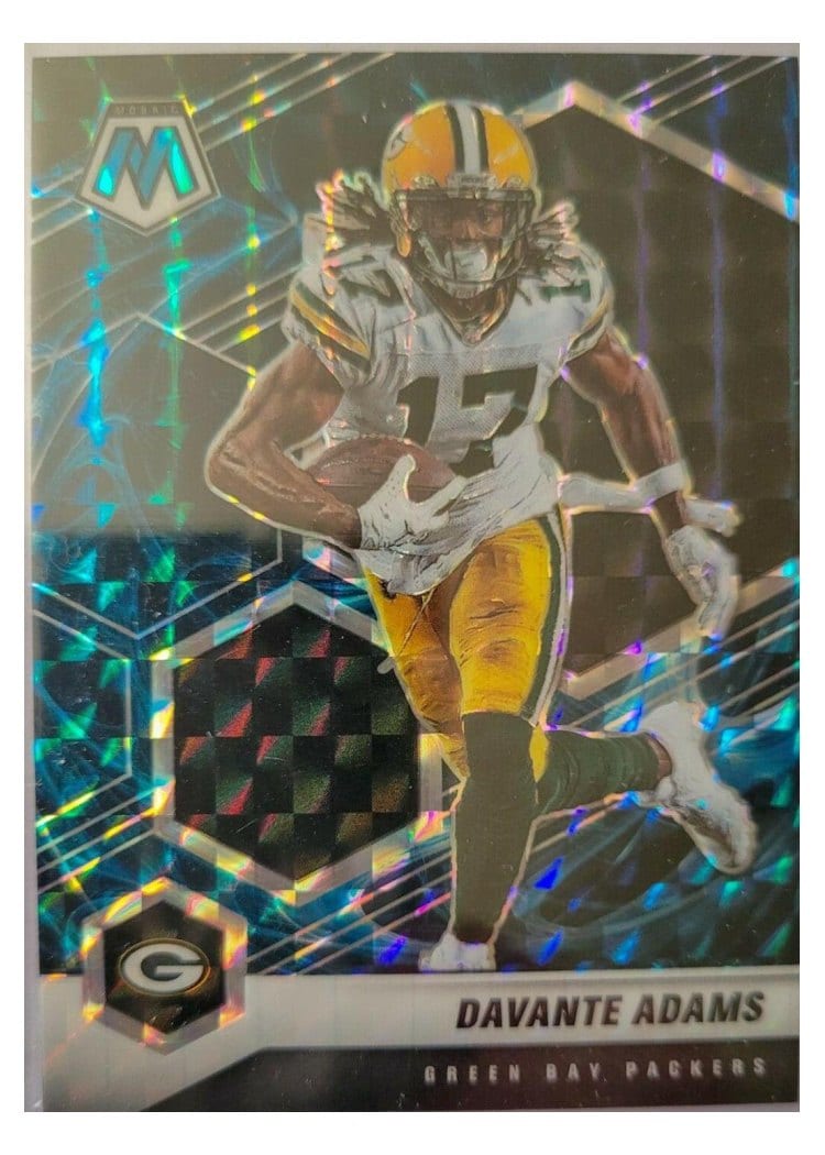 2021 Panini Mosaic Base Set Davante Adams #82 card