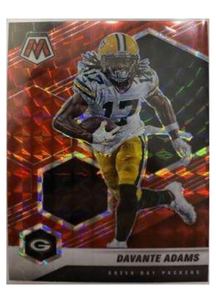 2021 Panini Mosaic Base Set Davante Adams #82 card