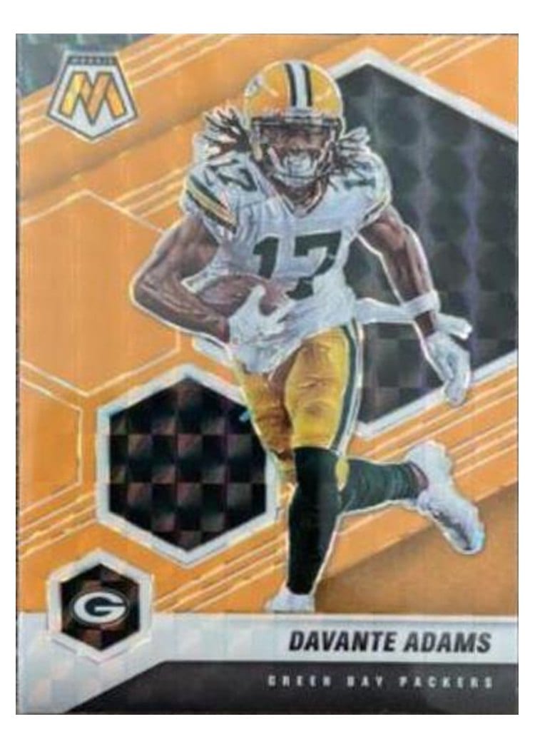 2021 Panini Mosaic Base Set Davante Adams #82 card