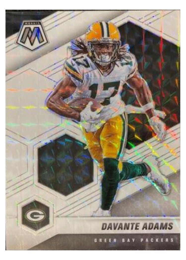 2021 Panini Mosaic Base Set Davante Adams #82 card
