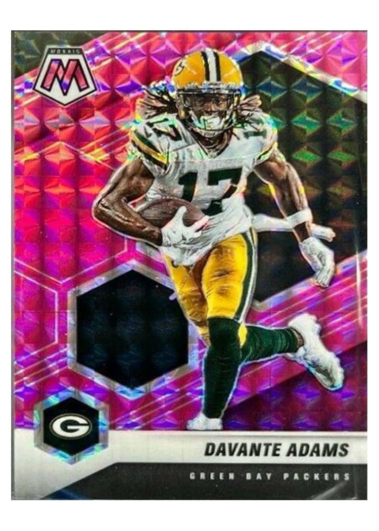 2021 Panini Mosaic Base Set Davante Adams #82 card