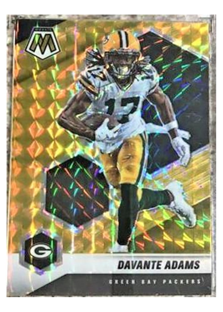 2021 Panini Mosaic Base Set Davante Adams #82 card