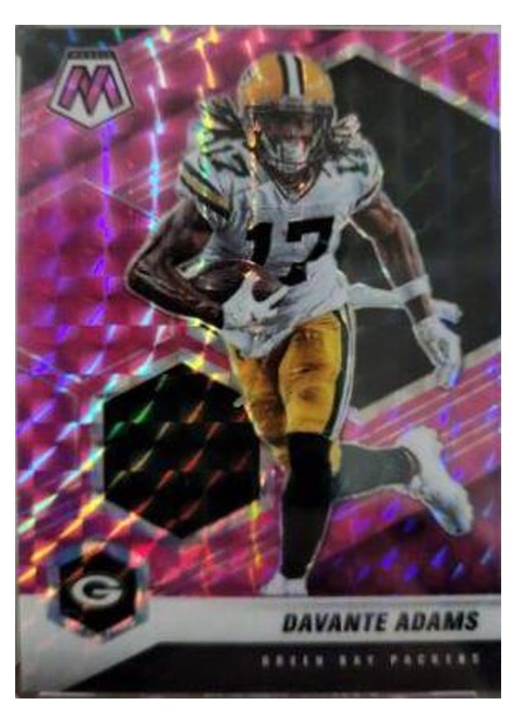 2021 Panini Mosaic Base Set Davante Adams #82 card