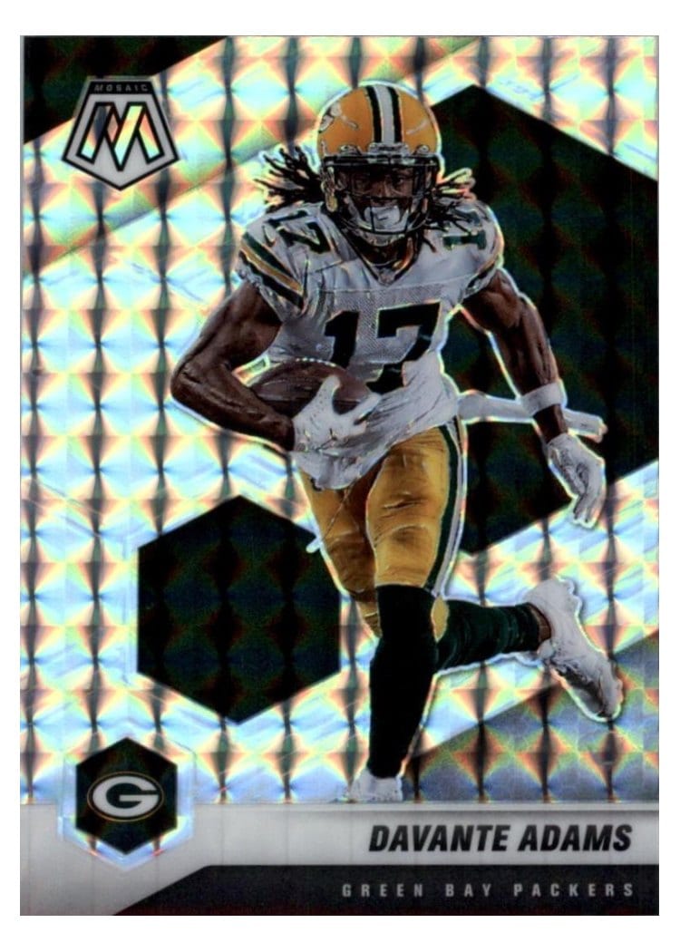 2021 Panini Mosaic Base Set Davante Adams #82 card