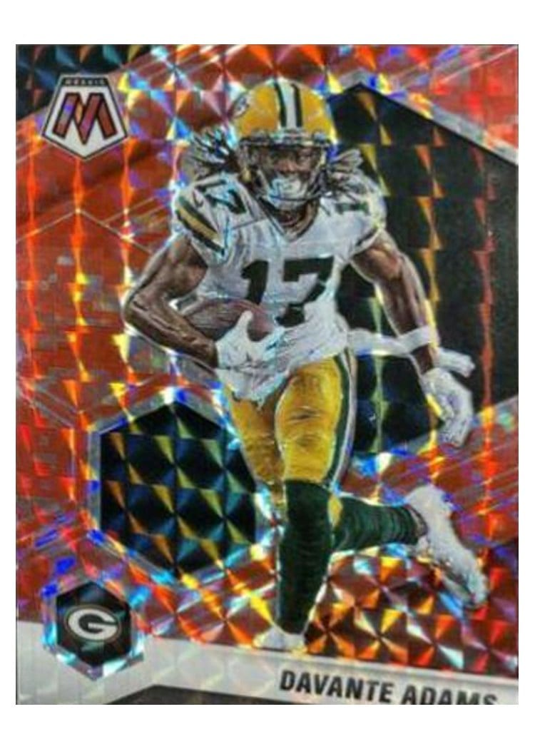 2021 Panini Mosaic Base Set Davante Adams #82 card