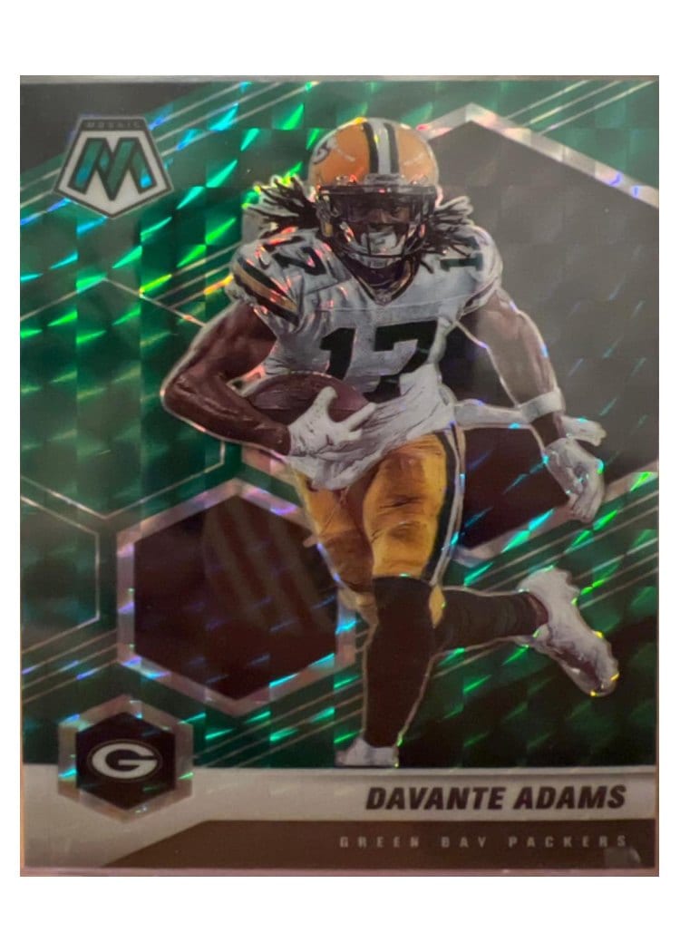 2021 Panini Mosaic Base Set Davante Adams #82 card