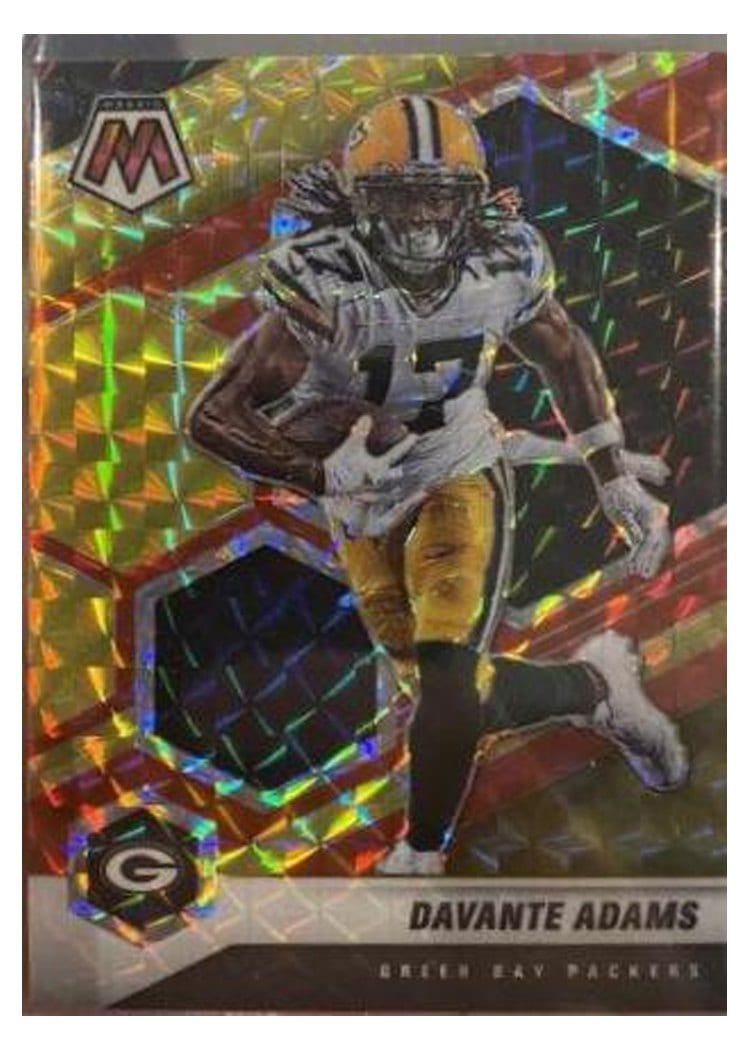 2021 Panini Mosaic Base Set Davante Adams #82 card