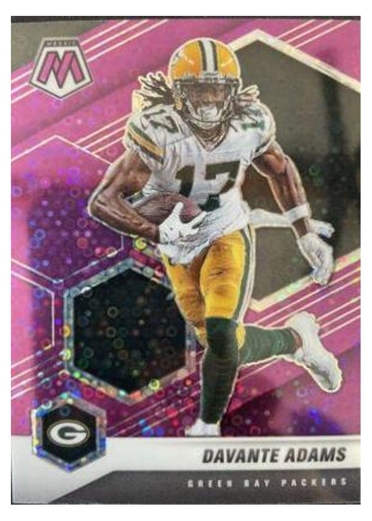 2021 Panini Mosaic Base Set Davante Adams #82 card
