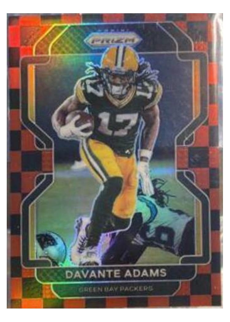 2021 Panini Prizm Base Set Davante Adams #135 card