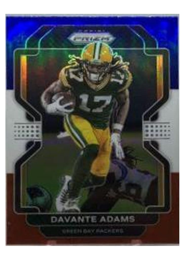 2021 Panini Prizm Base Set Davante Adams #135 card