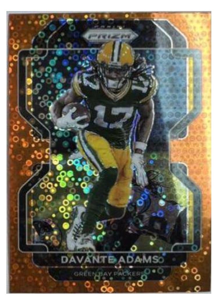 2021 Panini Prizm Base Set Davante Adams #135 card