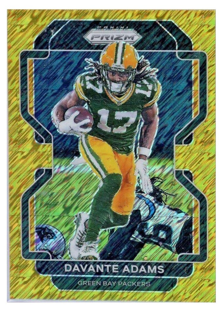 2021 Panini Prizm Base Set Davante Adams #135 card
