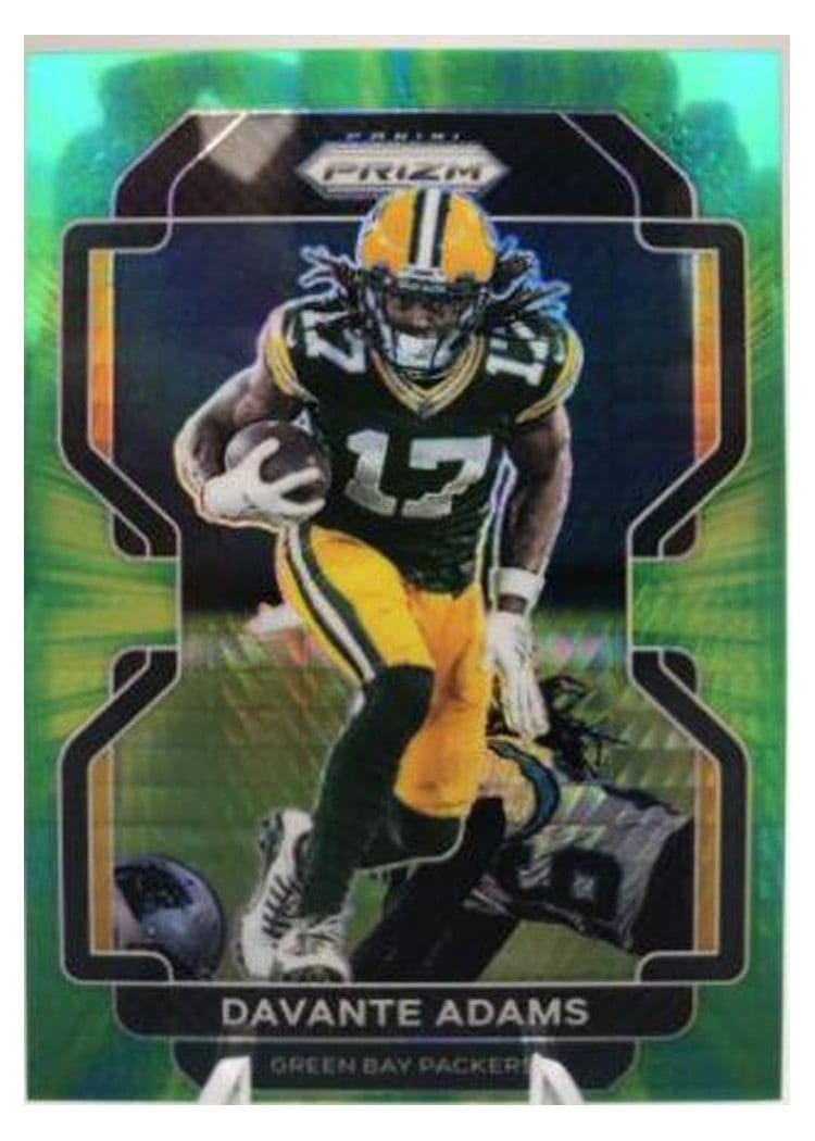 2021 Panini Prizm Base Set Davante Adams #135 card