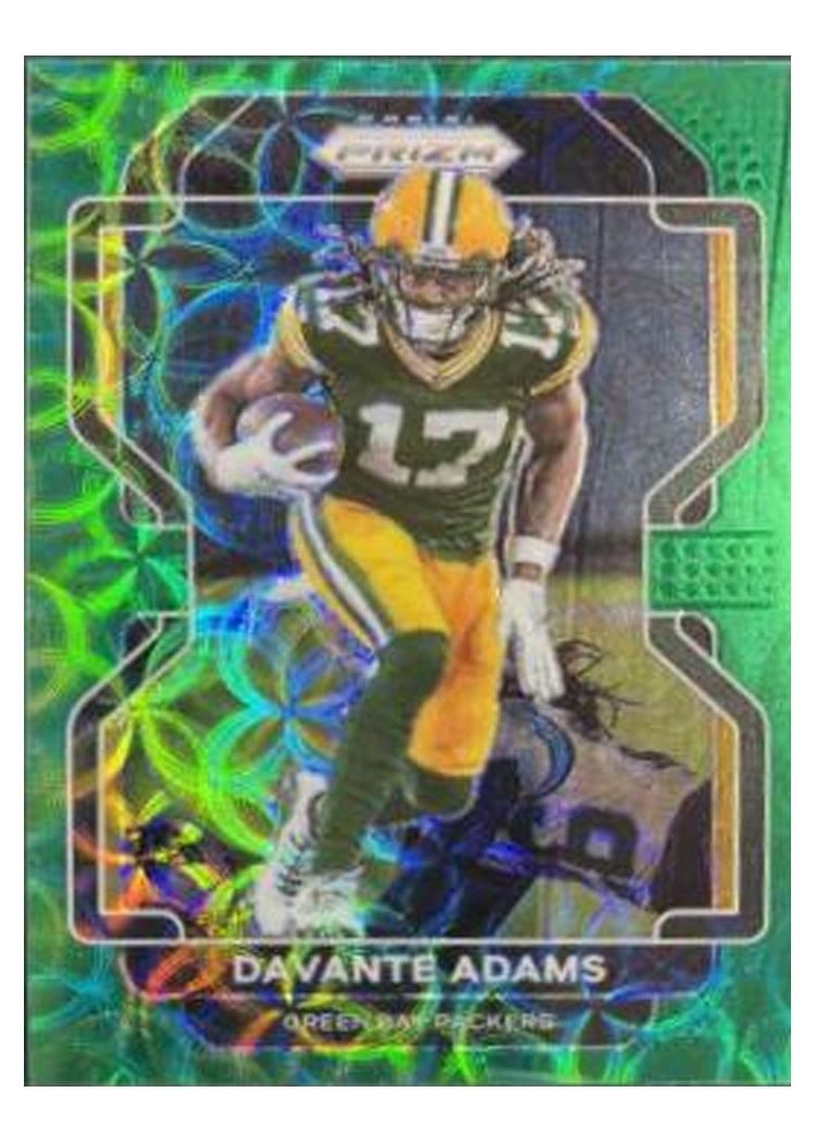 2021 Panini Prizm Base Set Davante Adams #135 card