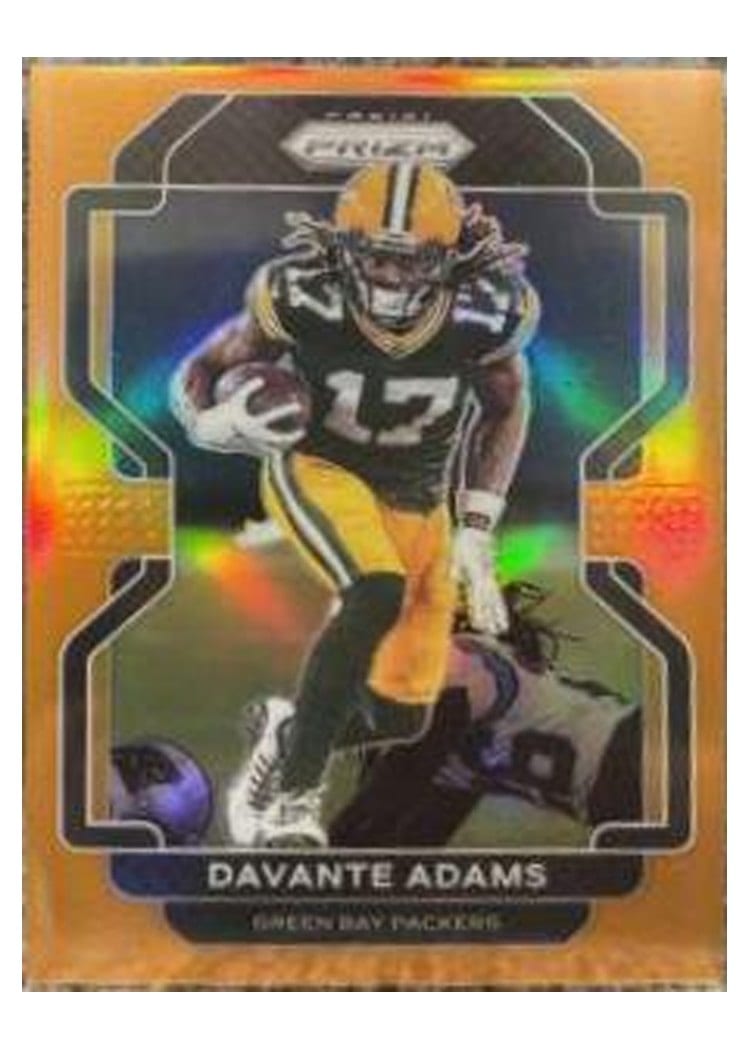 2021 Panini Prizm Base Set Davante Adams #135 card