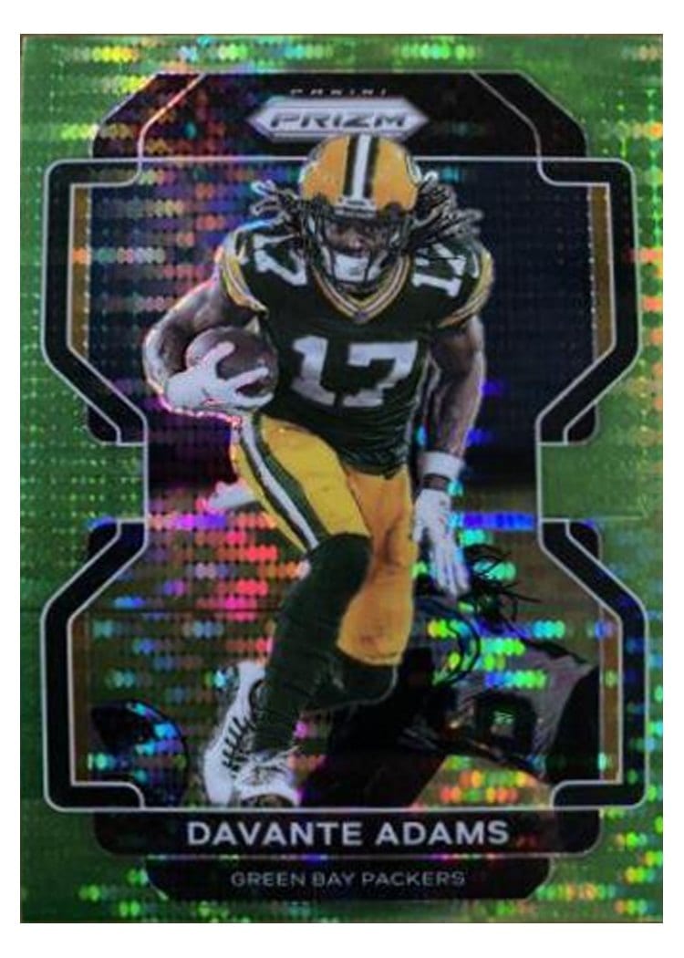 2021 Panini Prizm Base Set Davante Adams #135 card