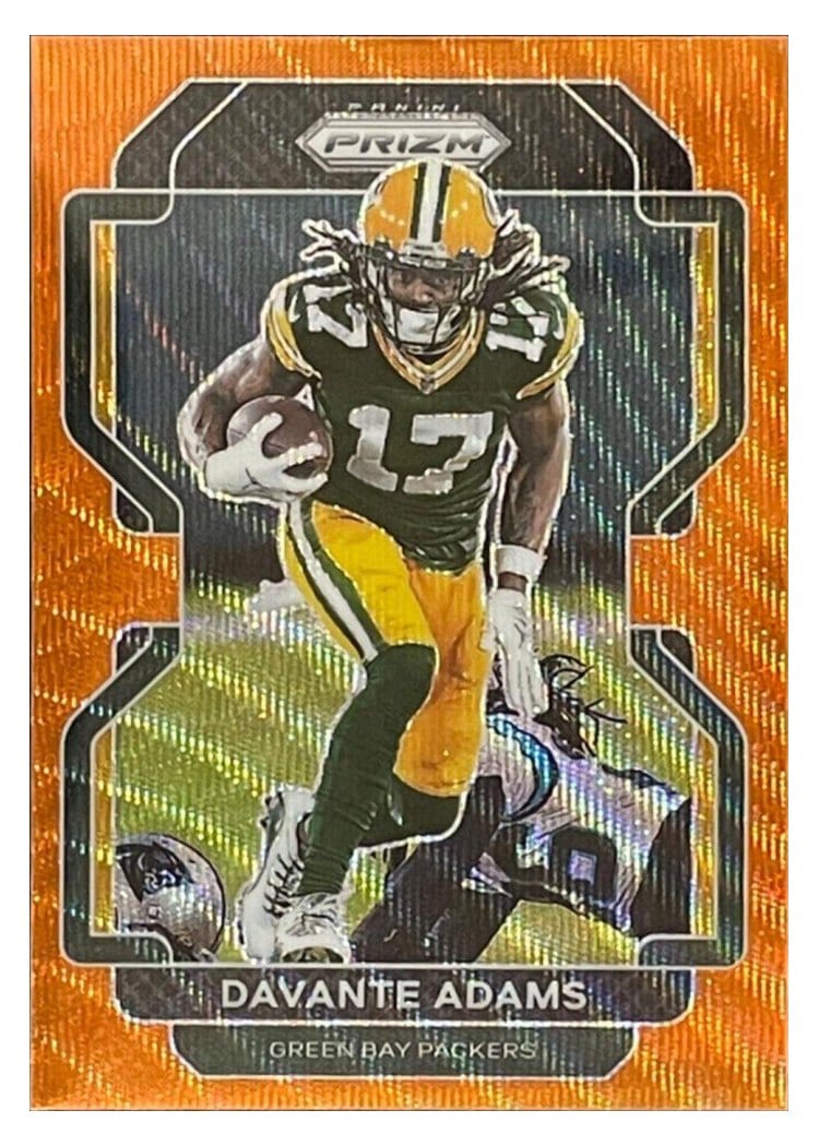 2021 Panini Prizm Base Set Davante Adams #135 card