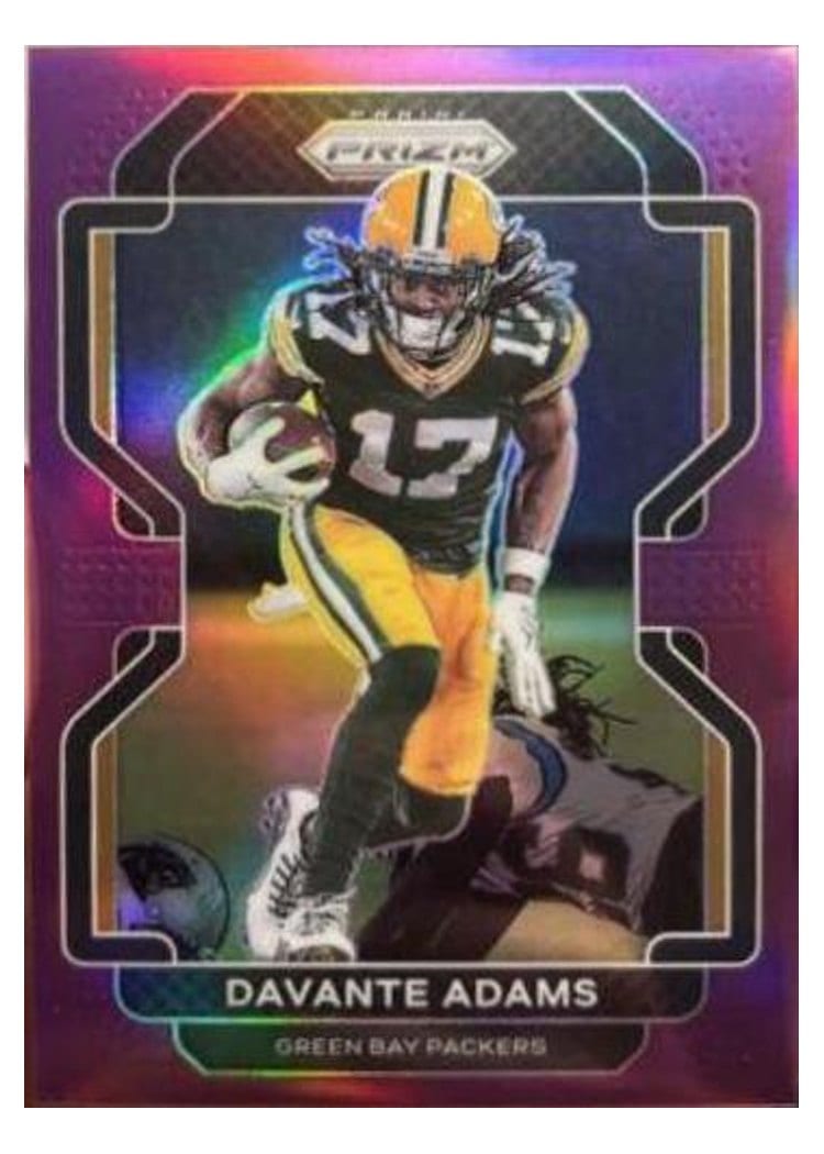 2021 Panini Prizm Base Set Davante Adams #135 card