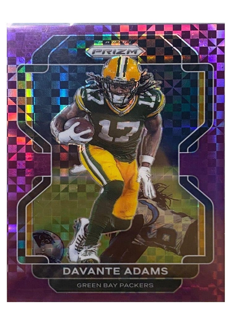 2021 Panini Prizm Base Set Davante Adams #135 card