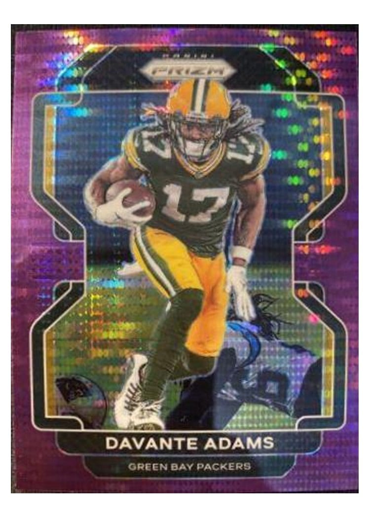 2021 Panini Prizm Base Set Davante Adams #135 card